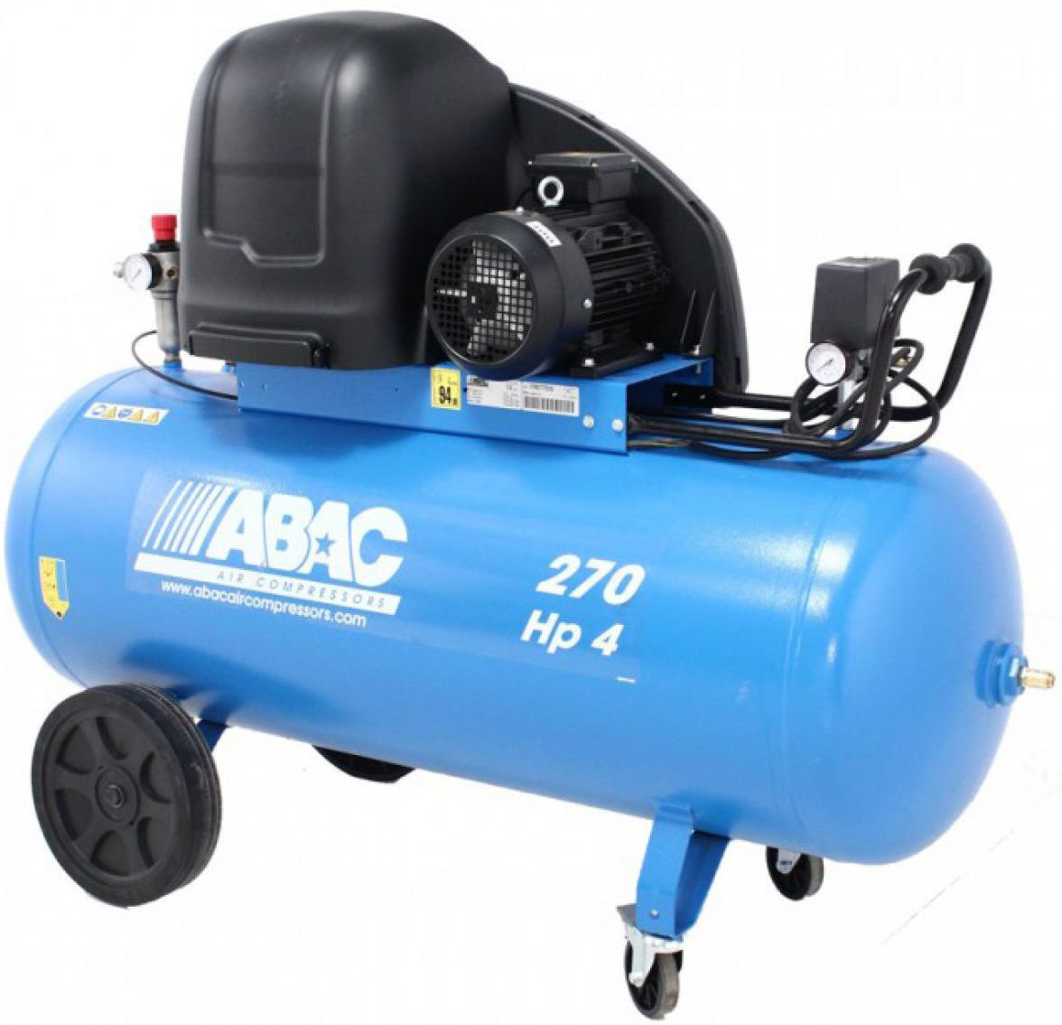 Abac Compresseur 270L 3CV Mono-étagé Insonorisé Abac Compresseur 270L 3CV Mono-étagé Insonorisé